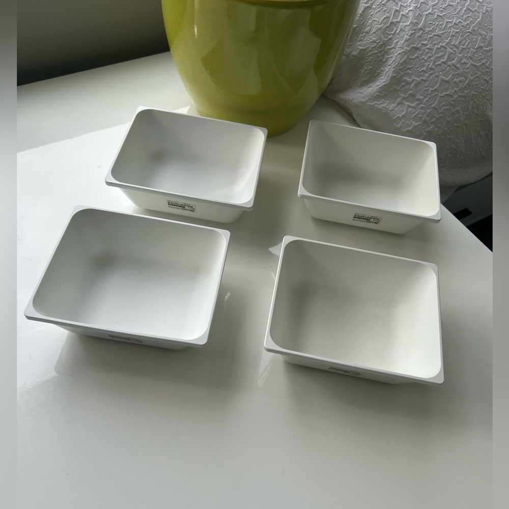 IKEA White Storage Containers - Picture 2 of 7